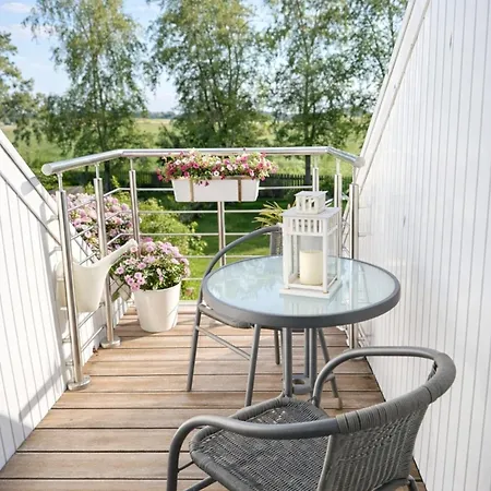 Apartmán Huus An't Koornfeld Dachgeschosswohnung Mit Loggia *