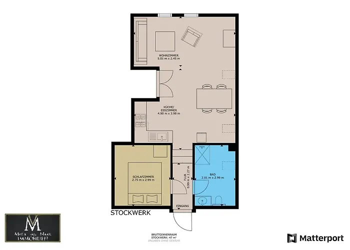 Huus An`t Koornfeld Dachgeschosswohnung Mit Loggia Osteel